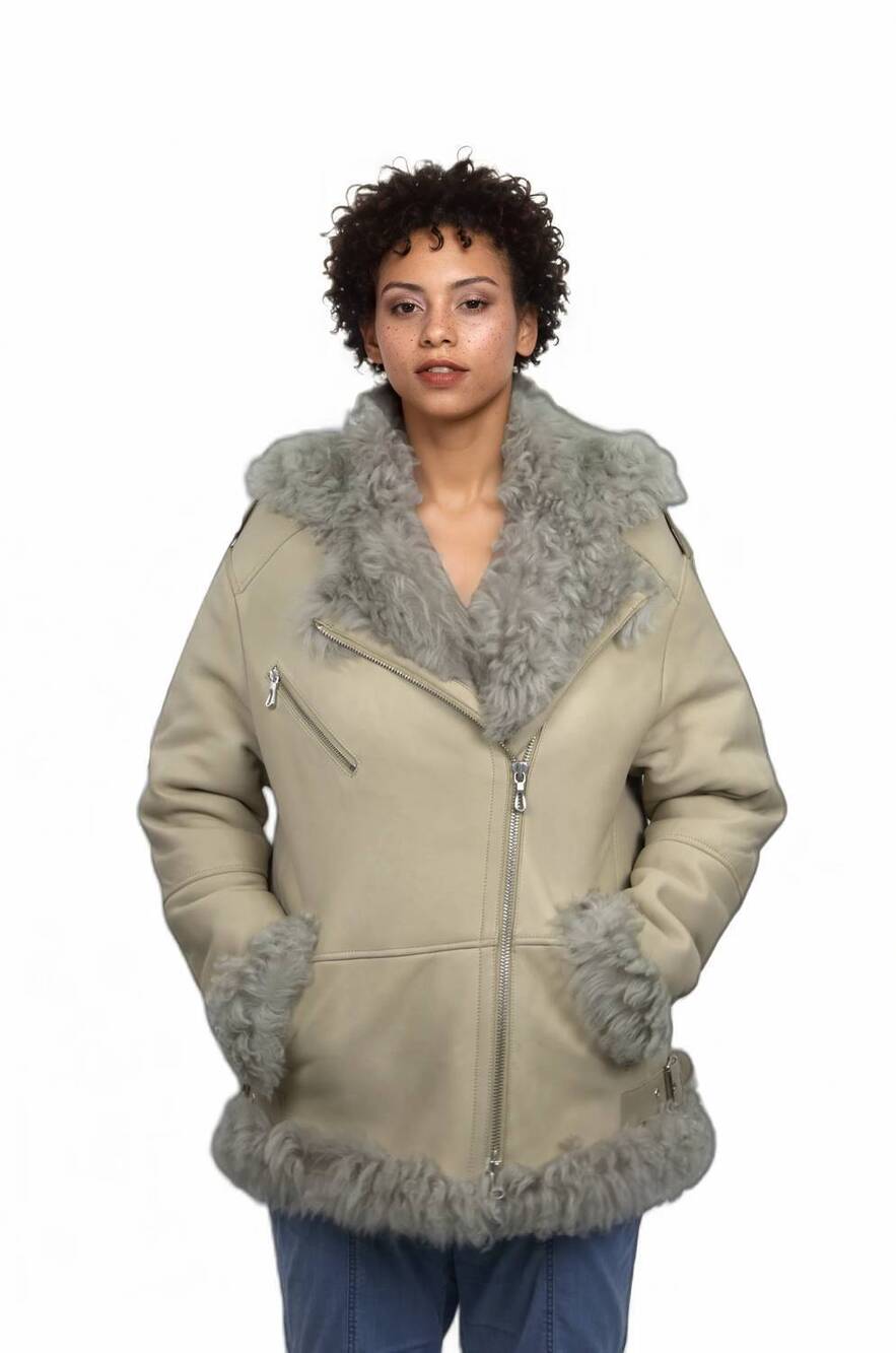 NEW LUSSO BENI spin jacket in beige